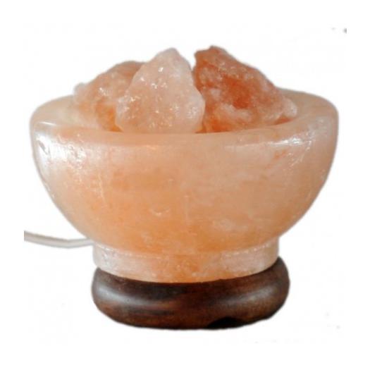 Lámpara de Sal del Himalaya Cuenco