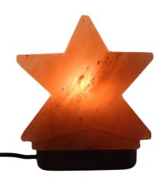Lámpara de Sal del Himalaya Estrella