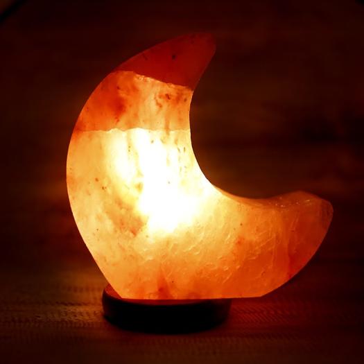Lámpara de Sal del Himalaya Luna