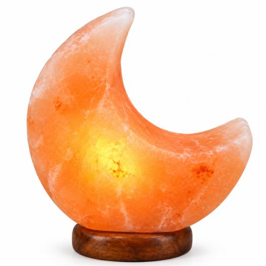 Lámpara de Sal del Himalaya Luna