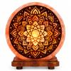 Lámpara de Sal del Himalaya Mandala