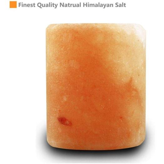Lámpara de Sal del Himalaya Noche Mini Cilindro