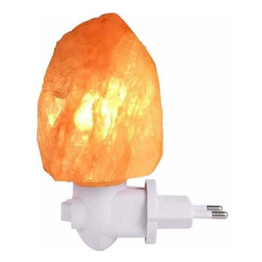 Lámpara de Sal del Himalaya Noche Mini Natural