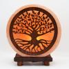 Lámpara de Sal del Himalaya Árbol de la Vida Raíces