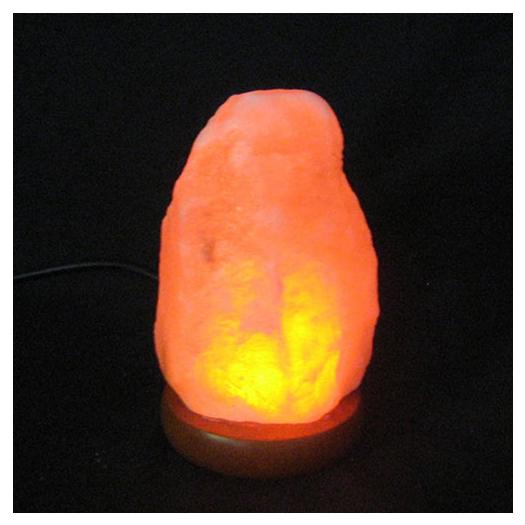 Lámpara de Sal del Himalaya USB Natural
