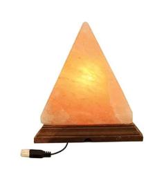 Lámpara de Sal del Himalaya USB Pirámide