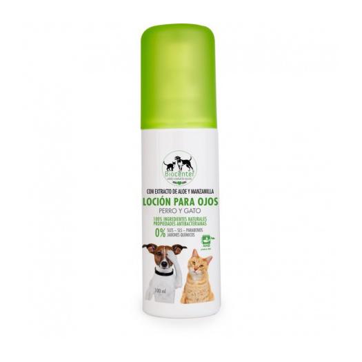 Loción para Ojos Perros y Gatos Bio 100ml