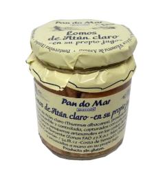 Lomos de Atún Claro en su Jugo Pan do Mar 220g