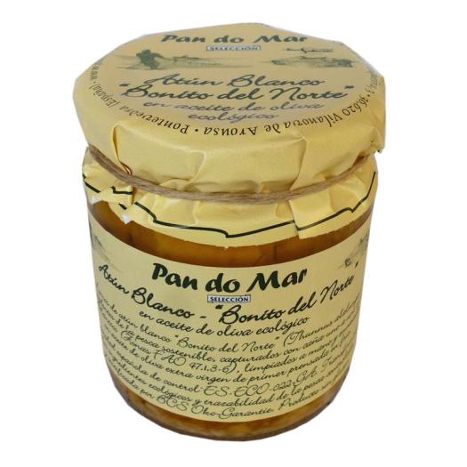 Lomos de Bonito del Norte en Aceite de Oliva Pan do Mar Bio 220g