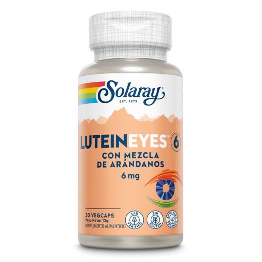Lutein Eyes 6mg Luteina Solaray 30 VegCaps