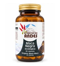 Maca Negra El Oro de los Andes Bio 90 Caps. 700mg