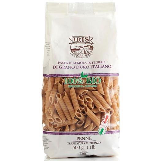 Macarrones de Trigo Integral Iris Bio 500g
