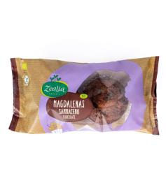 Magdalenas Sarraceno Chocolate Sin Gluten Zealia BIO