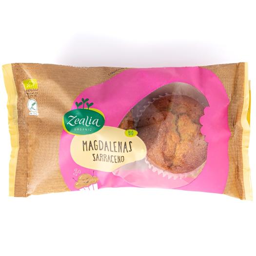 Magdalenas Sarraceno Sin Gluten Zealia BIO