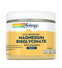 Magnesio Bisglycinate Polvo Solaray 179 g