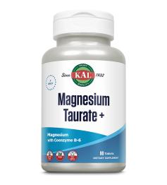 Magnesio Taurato con B6 Solaray 90 Comprimidos