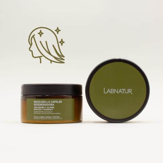 Mascarilla Capilar de Argán y Jojoba con Keratina Labnatur 250ml