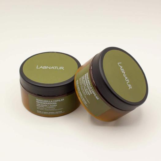 Mascarilla Capilar de Argán y Jojoba con Keratina Labnatur 250ml