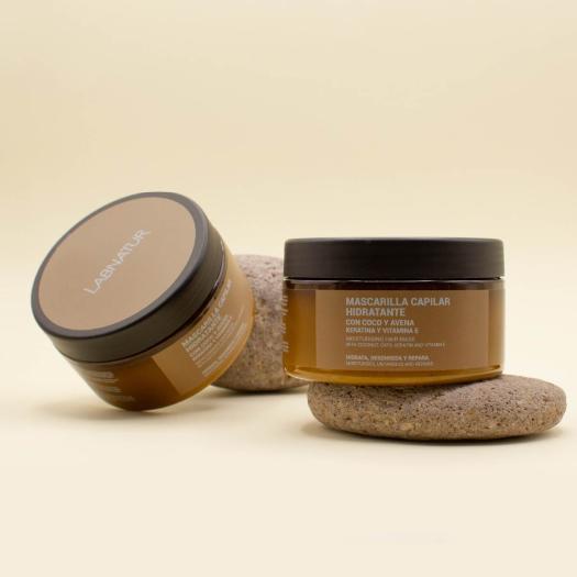 Mascarilla Capilar de Coco y Avena con Keratina Labnatur 250ml