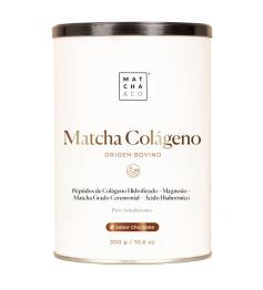 Matcha Collagen Colágeno Aroma Chocolate con Magnesio y Té Matcha Matcha&Co 300g