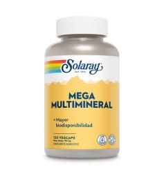 Mega Multi Mineral Solaray 120 VegCaps