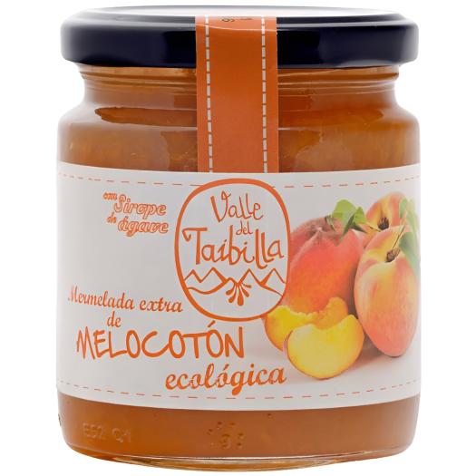Mermelada de Melocotón con Sirope de Agave Bio 260g