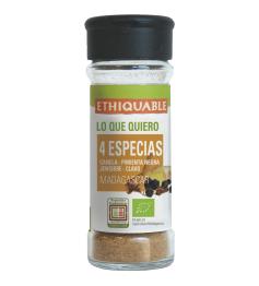 Mezcla 4 Especias  Ethiquable Bio 40 g