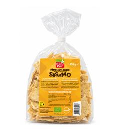 Mini Crackers de Trigo con Sésamo La Finestra Bio 250g