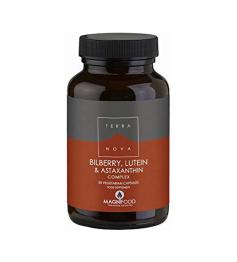 Mirtilo, Luteína y Astaxantina Complex - 50 Cápsulas - Terranova