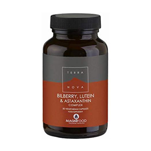 Mirtilo, Luteína y Astaxantina Complex - 50 Cápsulas - Terranova