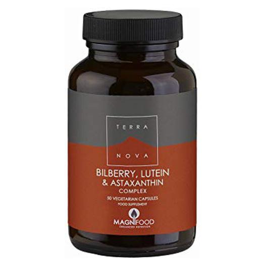 Mirtilo, Luteína y Astaxantina Complex - 50 Cápsulas - Terranova