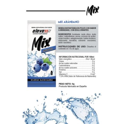 MIX Arandanos 12 uds Elevenfit 9g