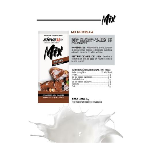 MIX Crema de Chocolate y Avellanas (Nutcream) 12 uds Elevenfit 9g