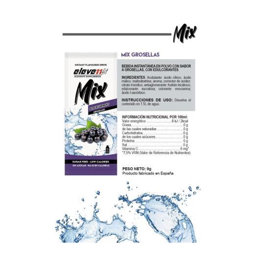 MIX Grosellas 12 uds Elevenfit 9g
