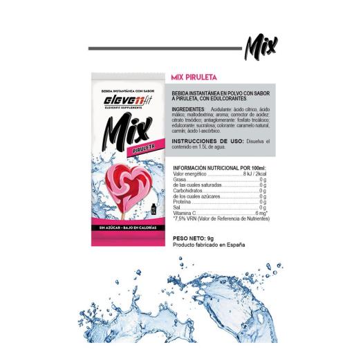 MIX Piruleta 12 uds Elevenfit 9g