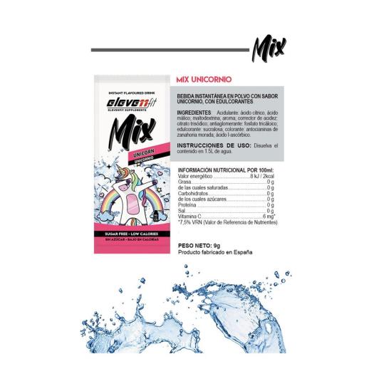 MIX Unicornio 12 uds Elevenfit 9g