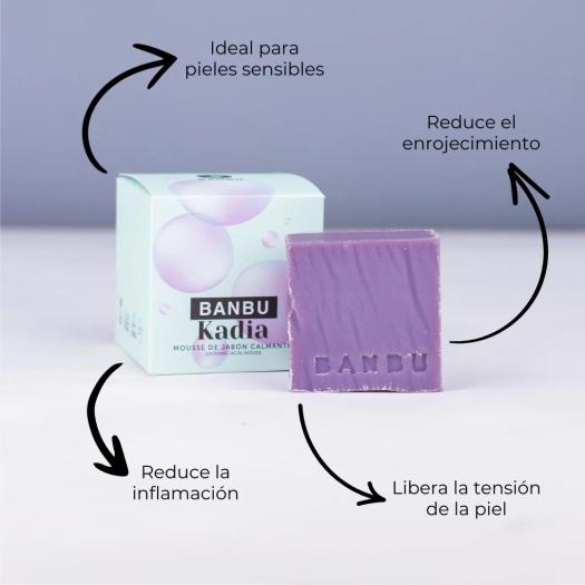 Mousse Facial Kadia Limpiadora y Calmante Banbu 100g