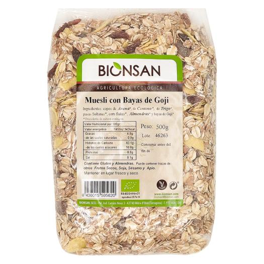Muesli con Bayas de Goji Bionsan Bio 500g