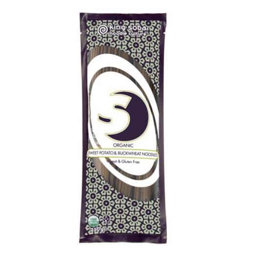 Noodles de Trigo Sarraceno y Boniato Sin Gluten King Soba Bio 250g