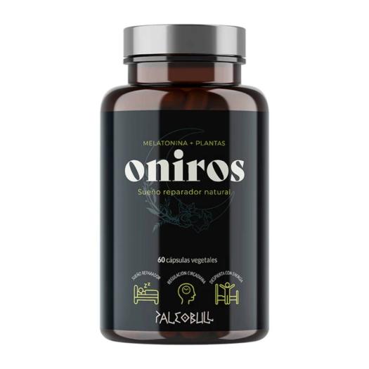 Oniros con Melatonina, Ashwagandha y Valeriana Paleobull 60 cápsulas