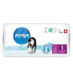 Pañales Talla 1 Recién Nacido 2-5Kg Pingo Bio 27ud