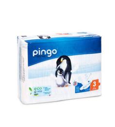Pañales Talla 3 Midi 4-9Kg Pingo Bio 44ud