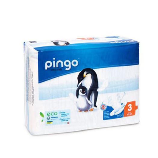 Pañales Talla 3 Midi 4-9Kg Pingo Bio 44ud