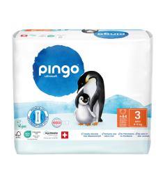 Pañales Talla 3 Midi 4-9Kg Pingo Bio 44ud