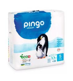 Pañales Talla 5 Junior 12-25Kg Pingo Bio 36ud