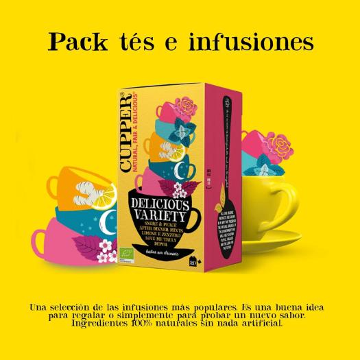 Pack Delicioso Cupper Bio 20 bolsitas