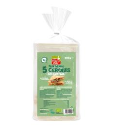 Pan de Molde Tierno 5 Cereales sin Corteza La Finestra Bio 300g