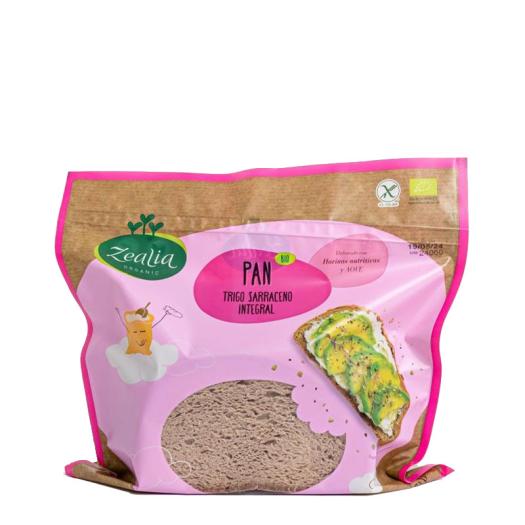 Pan Integral Trigo Sarraceno Sin Gluten Zealia Bio 330g