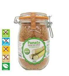Panela Integral de Caña de Azúcar en Bote de Cristal BioBética Bio 700g