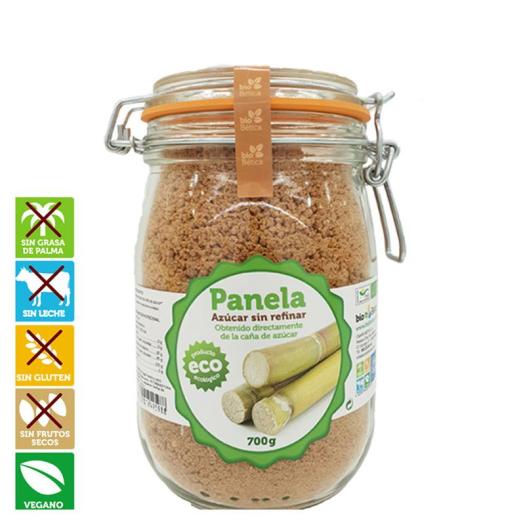 Panela Integral de Caña de Azúcar en Bote de Cristal BioBética Bio 700g